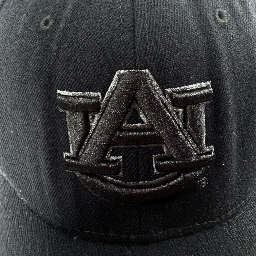 Zephyr Auburn Tigers Hat Black Fitted Embroidered NCAA Baseball Cap - Picture 6 of 8